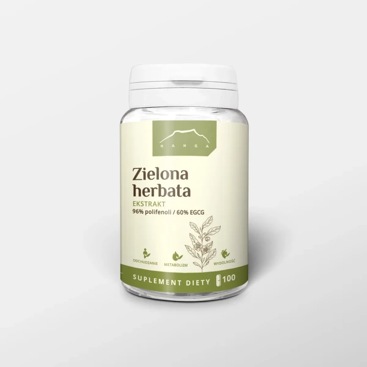 Zielona herbata ekstrakt 100 kapsułek x 400mg.webp